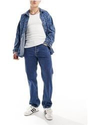 Dr. Denim - Dash - jeans dritti regular fit lavaggio medio stream rétro - Lyst