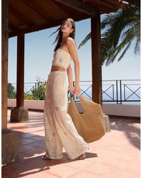 River Island - – gehäkelte hose - Lyst