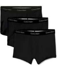 Calvin Klein - Icon Cotton Stretch 3 Pack Trunk - Lyst