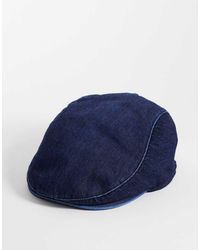 ASOS - Denim Flat Cap - Lyst