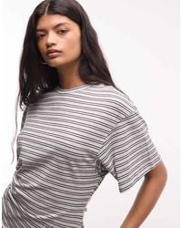 Weekday - Cinched Waist T-shirt - Lyst