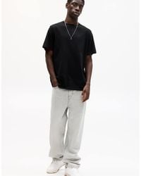 Pull&Bear - Basic Short Sleeve Cotton T-Shirt - Lyst