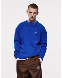 Pull&Bear - Stwd pullover mit stickerei - Lyst