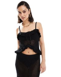 ASOS - – gestricktes camisole-oberteil - Lyst