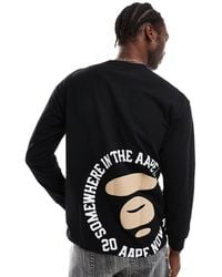 Aape By A Bathing Ape - Aape By A Bathing Ape Long Sleeve Universe T-shirt - Lyst