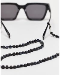 ASOS - Square Beaded Glasses Chain - Lyst