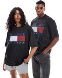 Tommy Hilfiger - Unisex Large Flag Logo T-shirt - Lyst