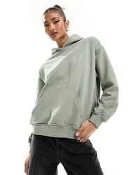 The Couture Club - Relaxed Emblem Hoodie - Lyst
