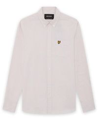 Lyle & Scott - Ls Woven Shirts Stripe Oxford Shirt - Lyst