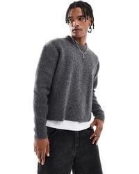 Bershka - Knitted Boxy Fit Jumper - Lyst