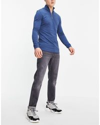 Wrangler Wrangler Anti Fit Ben Tapered Jeans in Blue for Men - Lyst