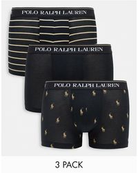 Polo Ralph Lauren – exklusives 3er-pack unterhosen - Schwarz