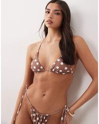 Candypants - Triangle Bikini Top - Lyst