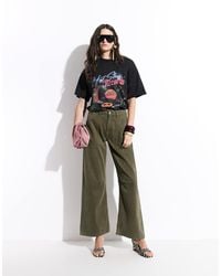 ASOS - Cargo Trouser With Knee Seams - Lyst