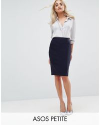 knee length skirts asos