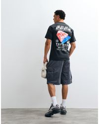 Obey - Top Secret Back Graphic Short Sleeve T-shirt - Lyst