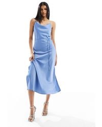 Y.A.S - Bridesmaid Satin Cami Maxi Dress - Lyst