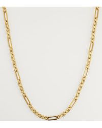 ASOS - Asos Design Curve Waterproof Stainless Steel Mixed Link Necklace - Lyst