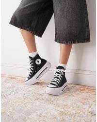 Converse - Chuck Taylor All Star Lift Hi Double Stack Sneakers - Lyst