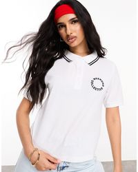 ASOS - Asos Design Weekend Collective Polo Shirt With Embroidered Logo - Lyst