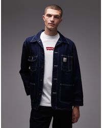 Levi's - Workwear Capsule Unisex Berkley Denim Chore Coat - Lyst