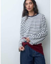 Hollister - Boxy Long Sleeve T-Shirt - Lyst