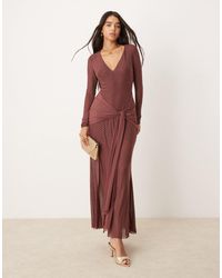 Forever New - – langärmliges maxikleid - Lyst