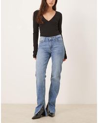 JJXX - Ciara Flare Jeans With Rhinestone Details - Lyst