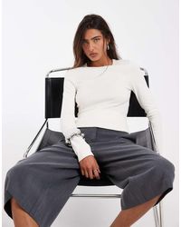 ASOS - Clean Long Sleeve Top - Lyst