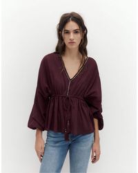 Pull&Bear - – hemdbluse - Lyst