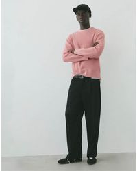 Pull&Bear - Tailored Fit Wide Leg Trousers - Lyst