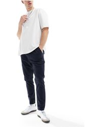 Another Influence - Cotton Twill Tapered Trousers - Lyst