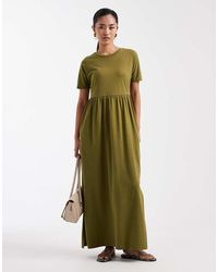 Threadbare - Jersey Short Sleeve Maxi Dress - Lyst