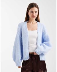 Vero Moda - Soft Blouson Sleeve Edge To Edge Cardigan - Lyst