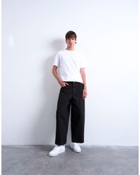 TOPMAN - – barrel-hose aus canvas - Lyst