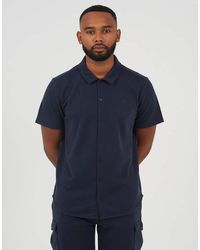 Brave Soul - Textured Short Sleeve Shirt - Lyst