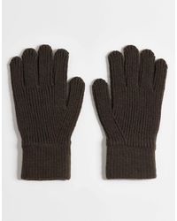 ASOS - Knitted Gloves - Lyst