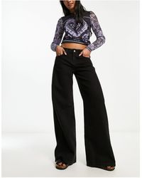 Reclaimed (vintage) - – 88' – jeans mit weitem bein - Lyst