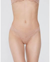 Tezenis - High-Leg Lace G-String - Lyst