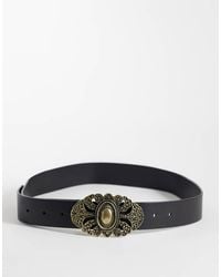 ASOS - Waist And Hip Vintage Buckle Belt - Lyst