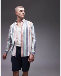 Tommy Hilfiger - – oxford-hemd mit en regatta-streifen - Lyst