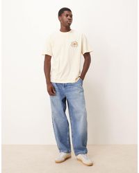 ASOS - Oversized Tapered Jeans - Lyst