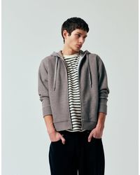 Mango - Sweat à capuche en maille - clair - Lyst