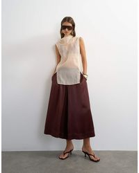 TOPSHOP - Satijnen Culotte - Lyst