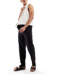 Threadbare - Linen Mix Relaxed Trouser - Lyst