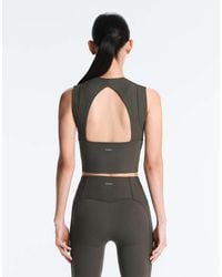 Oysho - Sleeveless Rib Comfortlux Tank Top - Lyst
