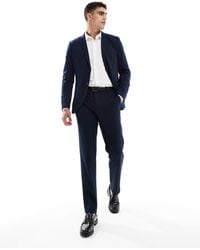 Jack & Jones - Slim Fit Jersey Suit Trouser - Lyst