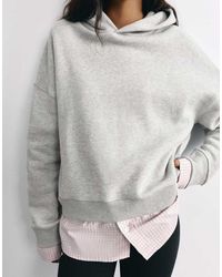 Pull&Bear - Combined Hoodie - Lyst