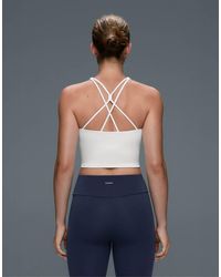 Oysho - Comfortlux Strap Tank Top With Cups - Lyst