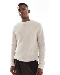 Jack & Jones - Gebreide Trui Met Kabelstructuur - Lyst